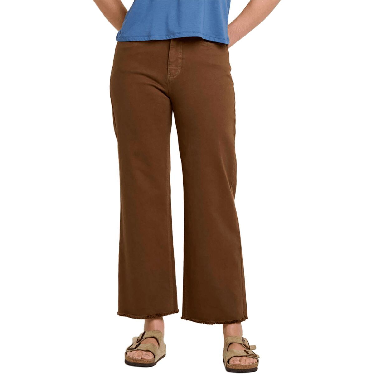 Image of Toad&Co Balsam Seeded Cutoff Pant - Women's Earth, 6