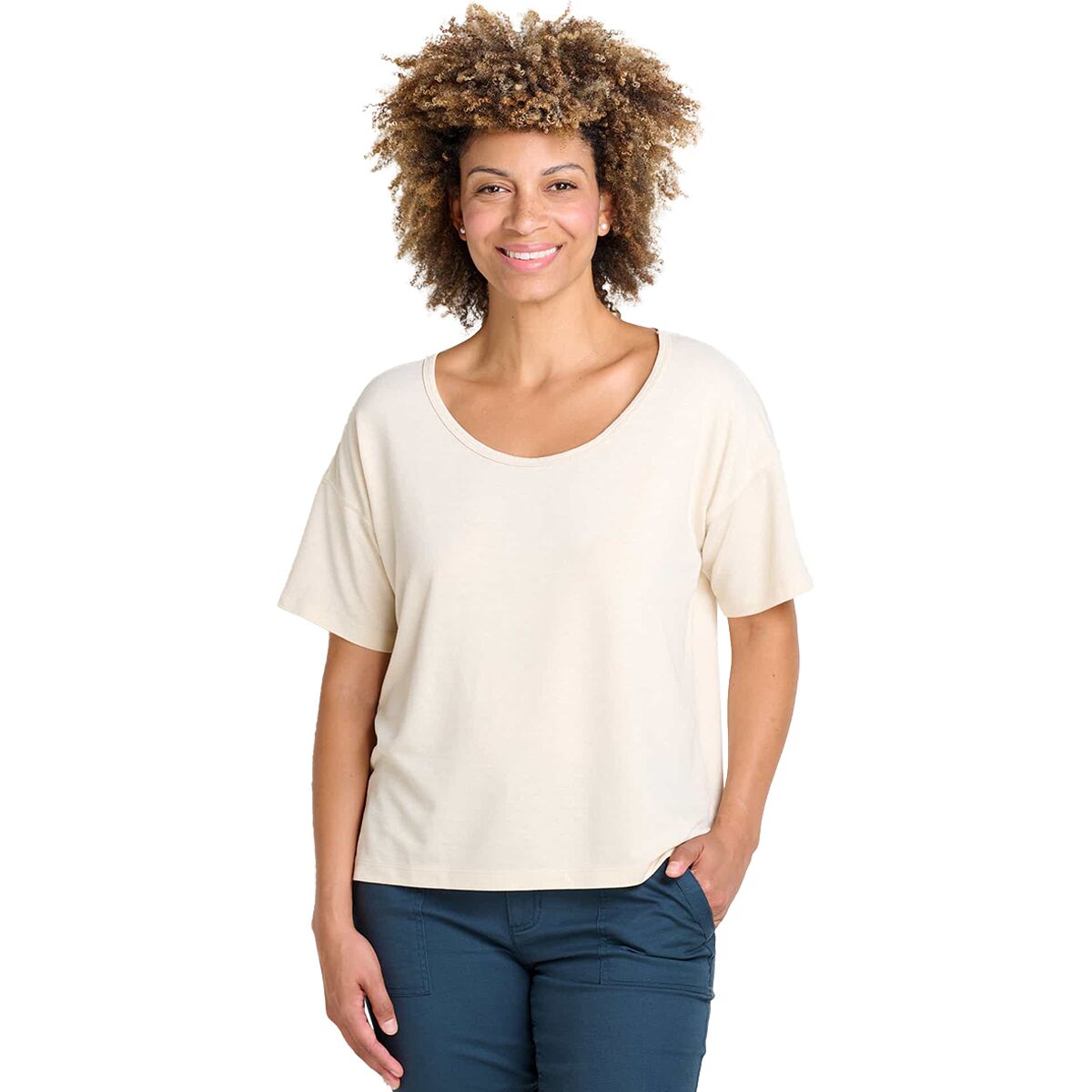 Toad&Co Toad&Co Piru Easy T-Shirt - Women's Salt, L