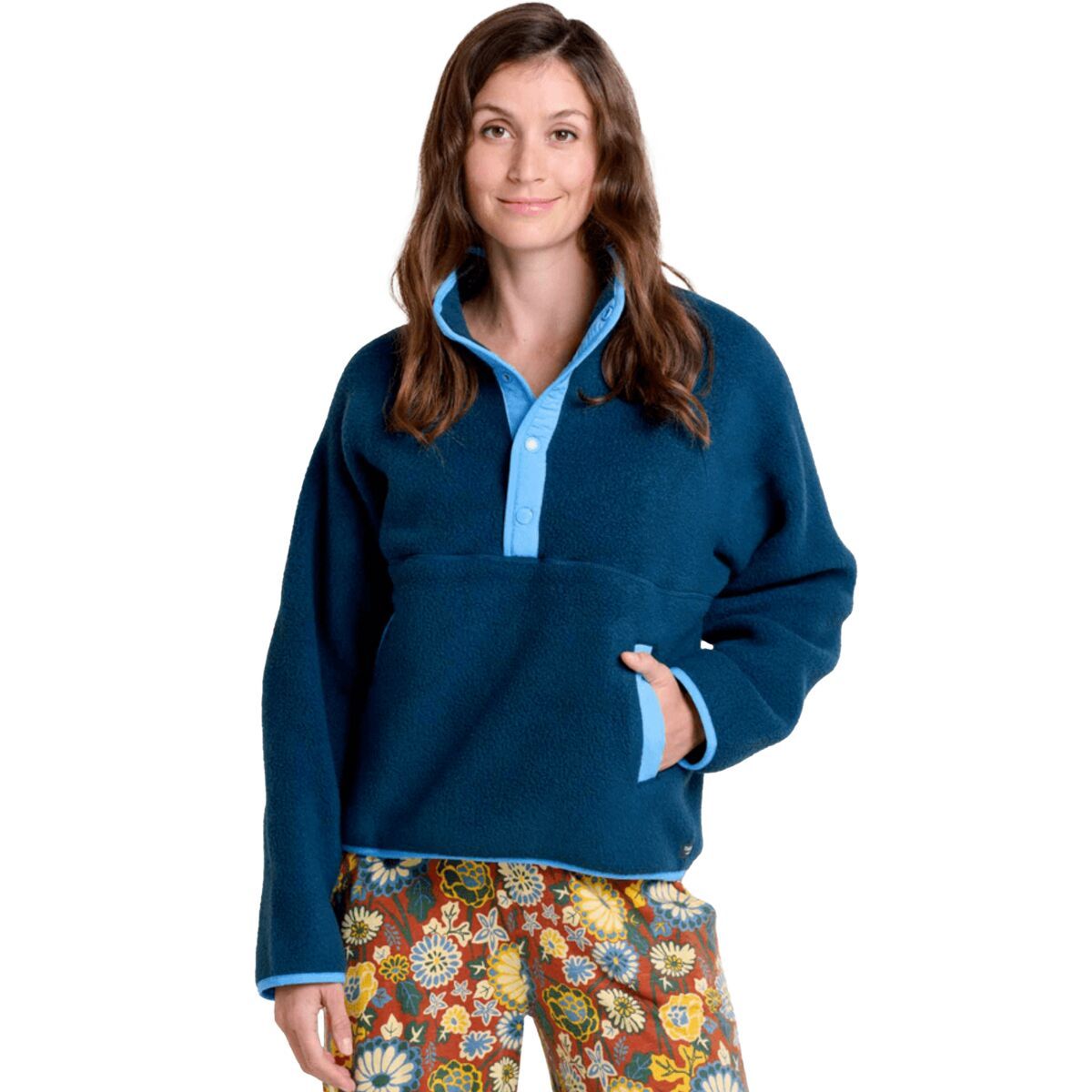 Image of Toad&Co Campo Fleece Pullover - Women's Midnight II, XL