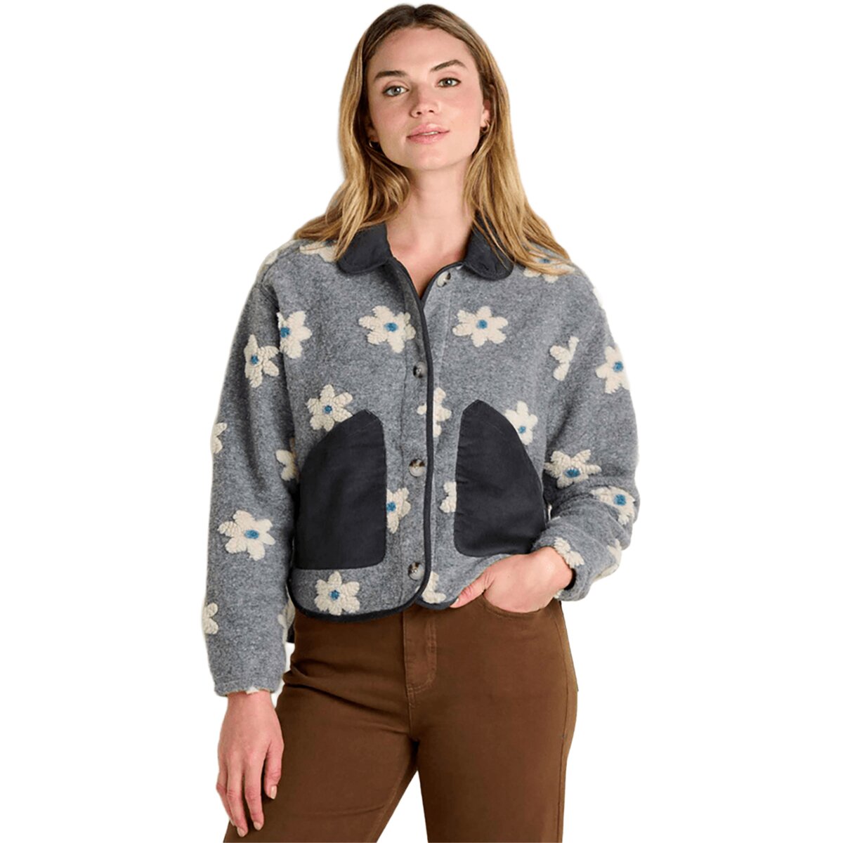 Image of Toad&Co Sespe Jacket - Women's Heather Grey Pattern, XL