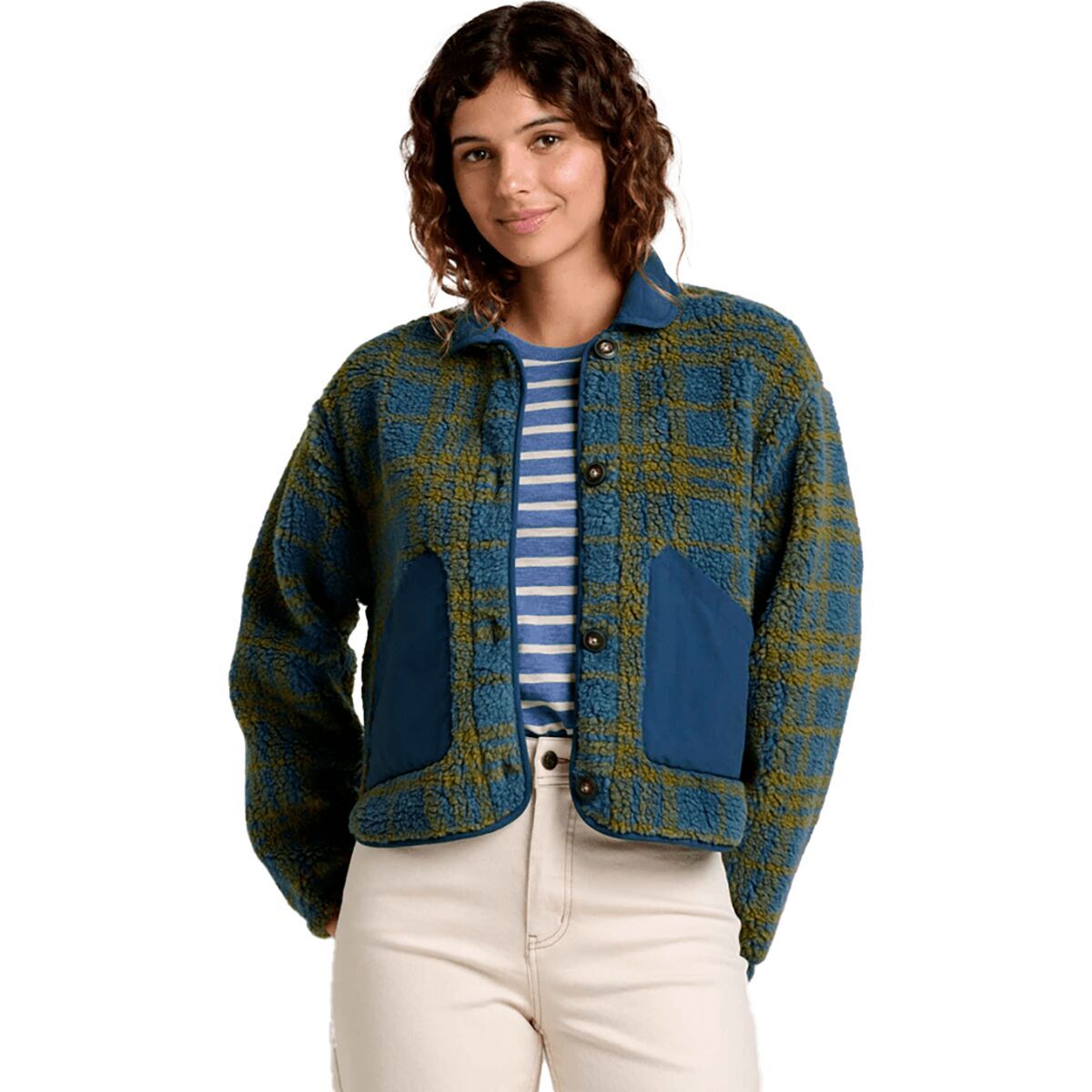 Image of Toad&Co Sespe Jacket - Women's Ink Plaid, M