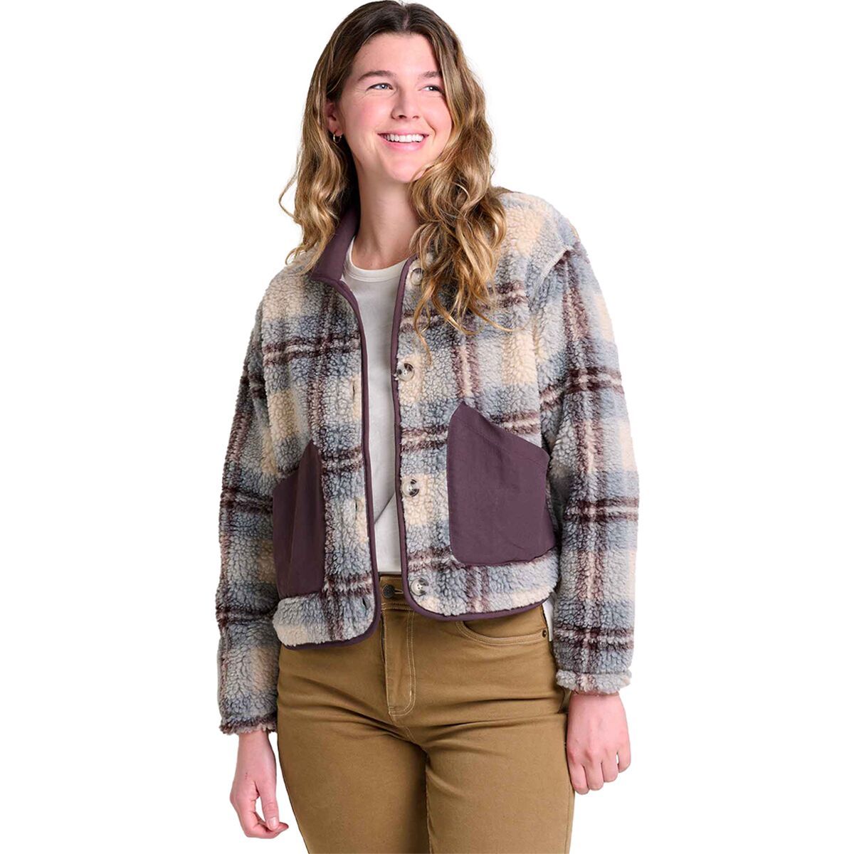 Image of Toad&Co Sespe Jacket - Women's Light Ash Plaid, S