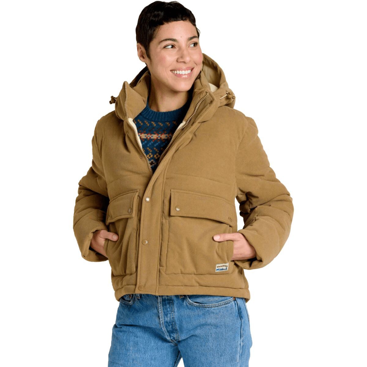 Image of Toad&Co Spruce Wood Jacket - Women's Honey Brown Cord, M