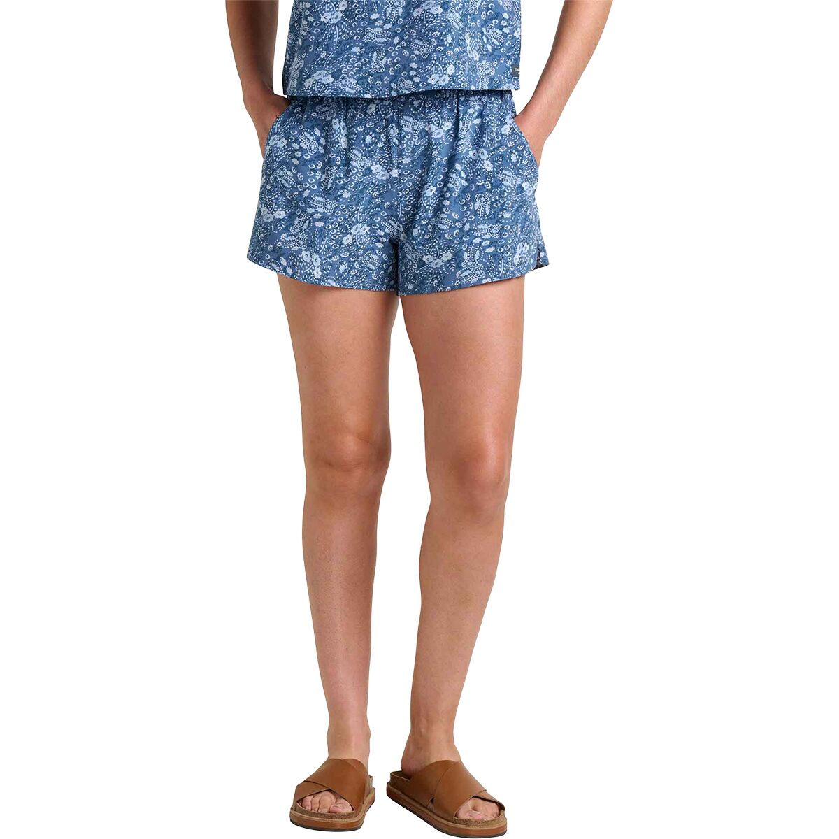 Image of Toad&Co Sunkissed Pull-On Short II - Women's Canal Print, XL