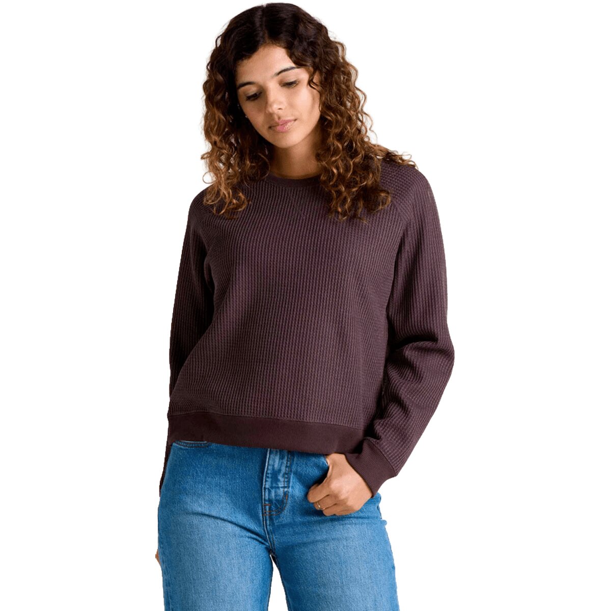 Image of Toad&Co Bitterroot Long-Sleeve Pullover - Women's Raisin, XL