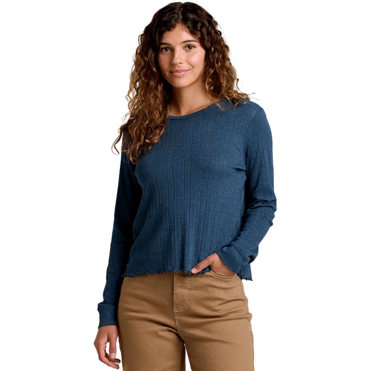 Toad&Co Foothill Pointelle II Long-Sleeve Crew - Women's - Clothing