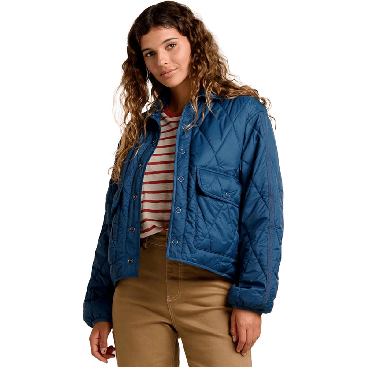 Image of Toad&Co Roame Reversible Jacket - Women's Midnight & Deep Sea, XL