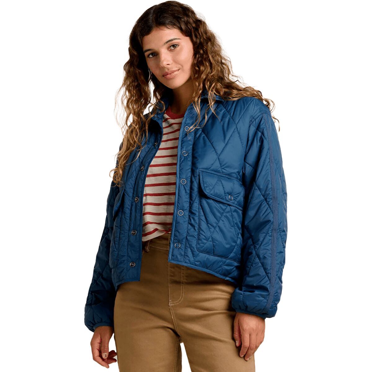 Image of Toad&Co Nomader Reversible Jacket - Women's Midnight & Deep Sea, XS