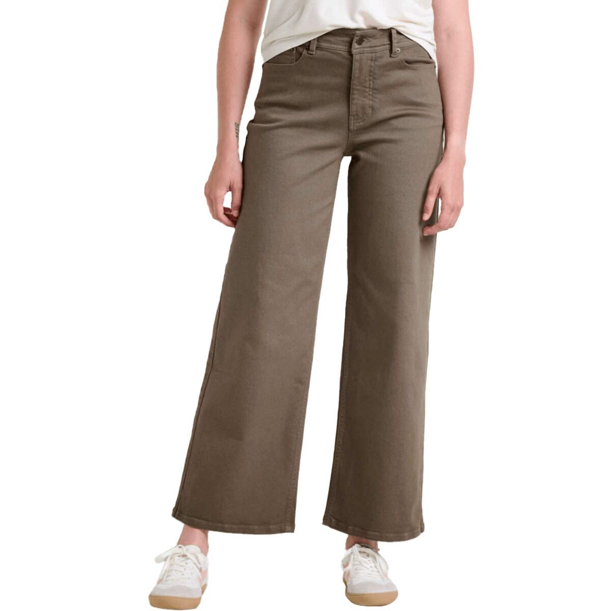 Image of Toad&Co Balsam Wide Leg Pant - Women's Fir, 12