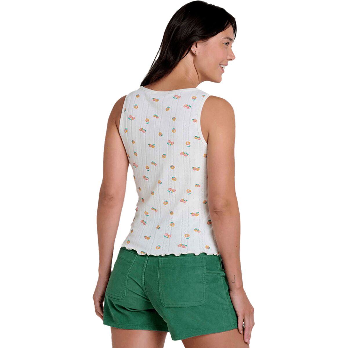 Toad&Co Foothill Pointelle Button Tank - Women's - Clothing