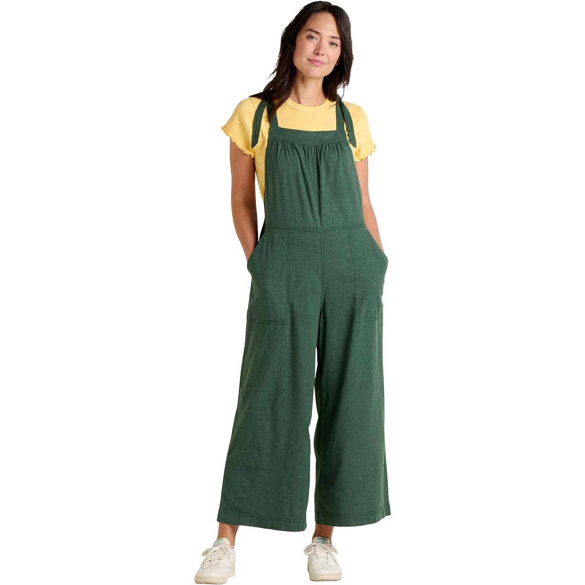 Image of Toad&Co Taj Hemp Overall - Women's Cilantro, L