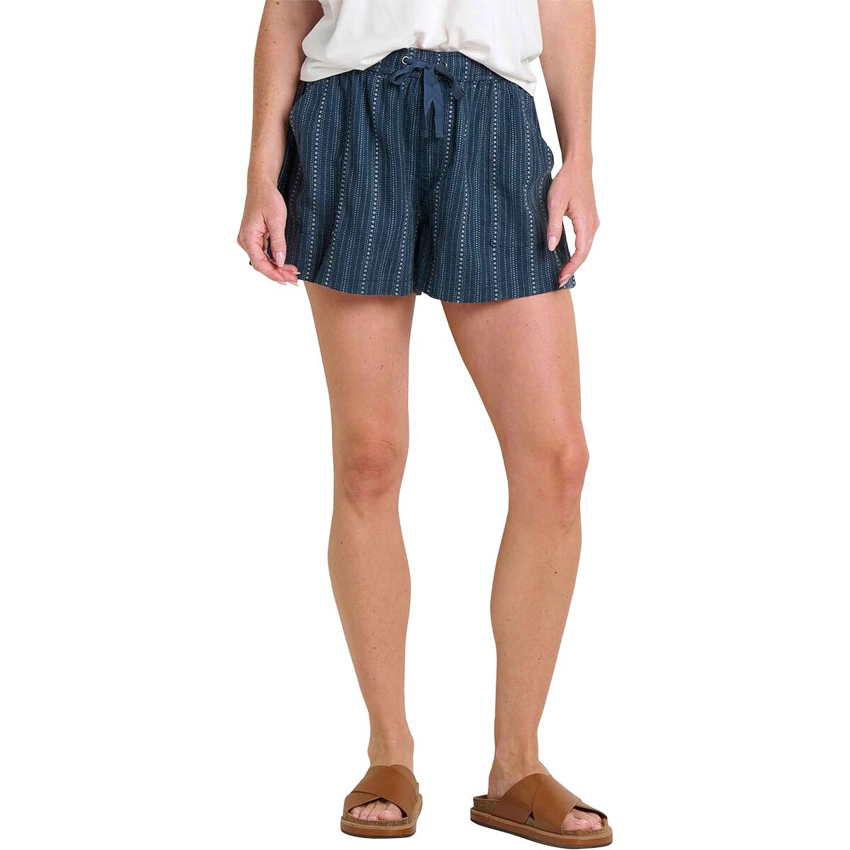 Image of Toad&Co Taj Hemp Pull-On Short - Women's Midnight Dobby, L