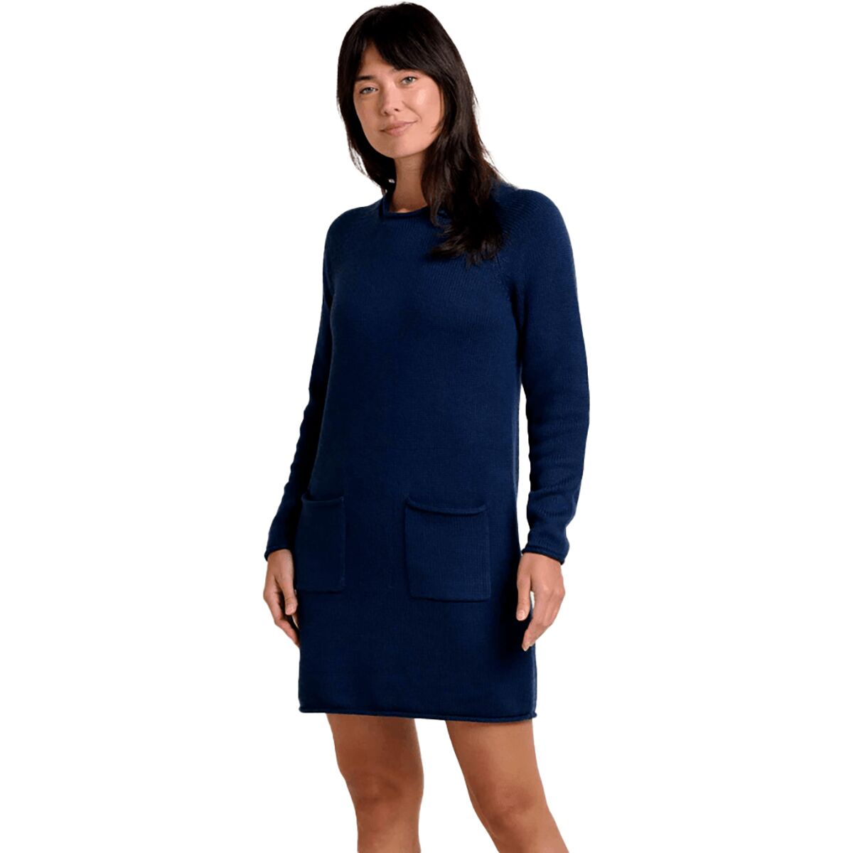 Image of Toad&Co Alpineglo Sweater Dress - Women's True Navy, S
