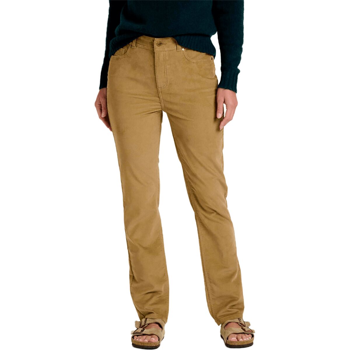 Image of Toad&Co Coaster Cord Pant - Women's Honey Brown, 4