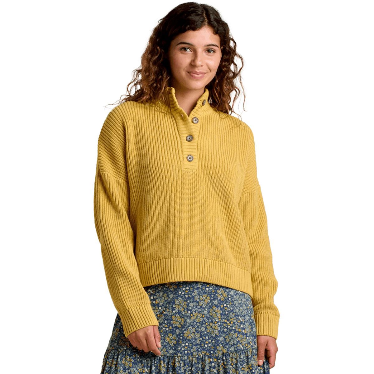 Image of Toad&Co Moss Point Pullover Sweater - Women's Rattan, XL