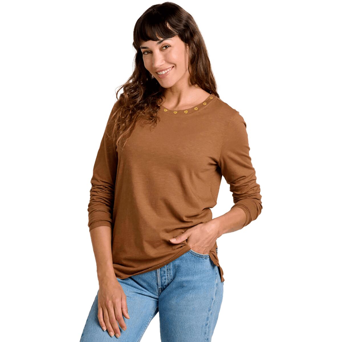Toad&Co Toad&Co Primo Long-Sleeve Embroidered Crew - Women's