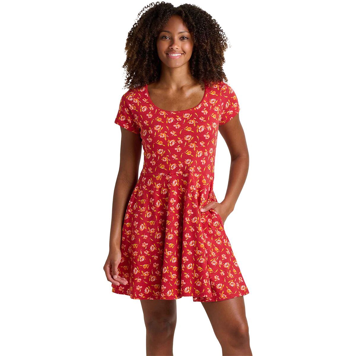 Image of Toad&Co Abele Dress - Women's Crabapple Print, XS