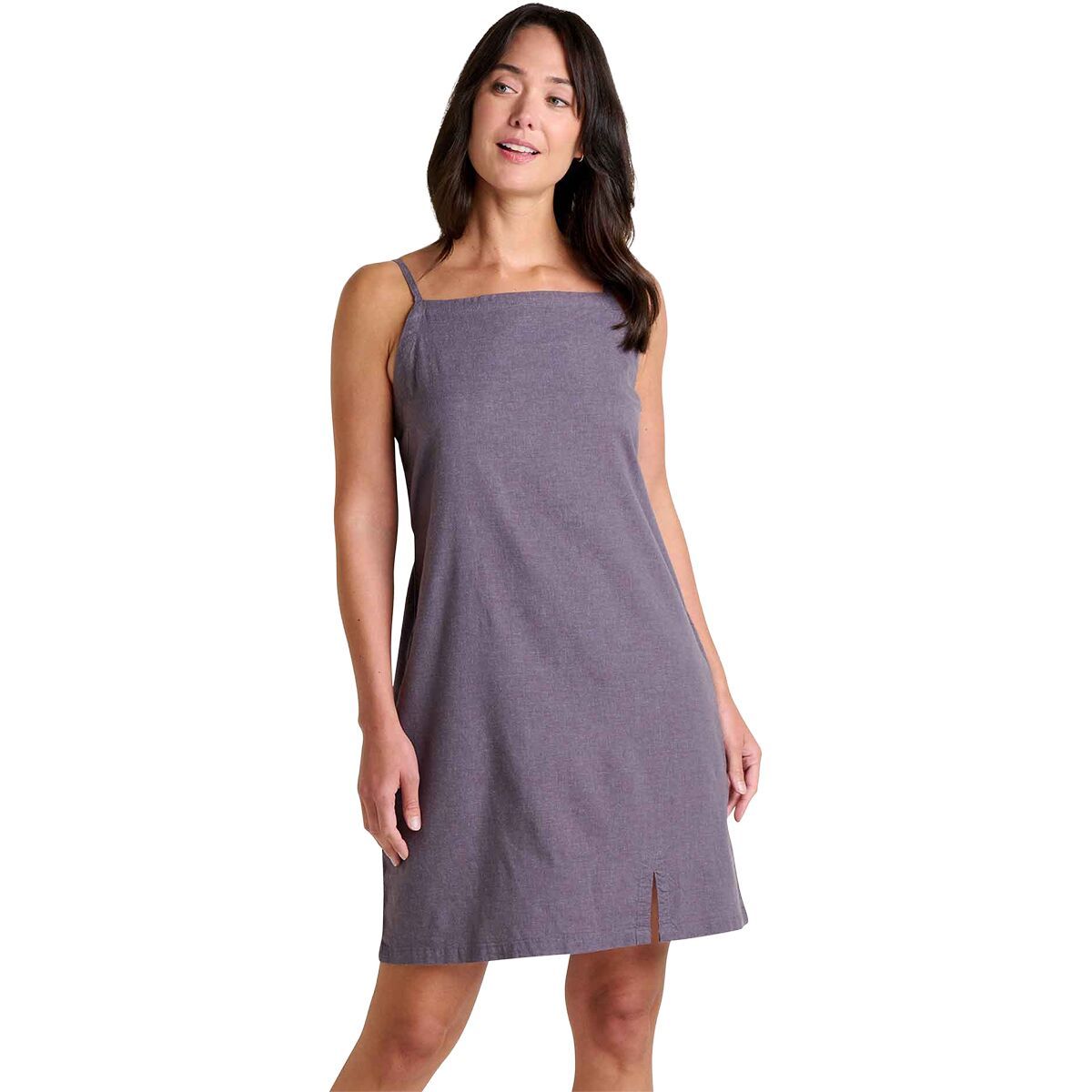 Image of Toad&Co Taj Hemp Tank Dress - Women's Ash, L