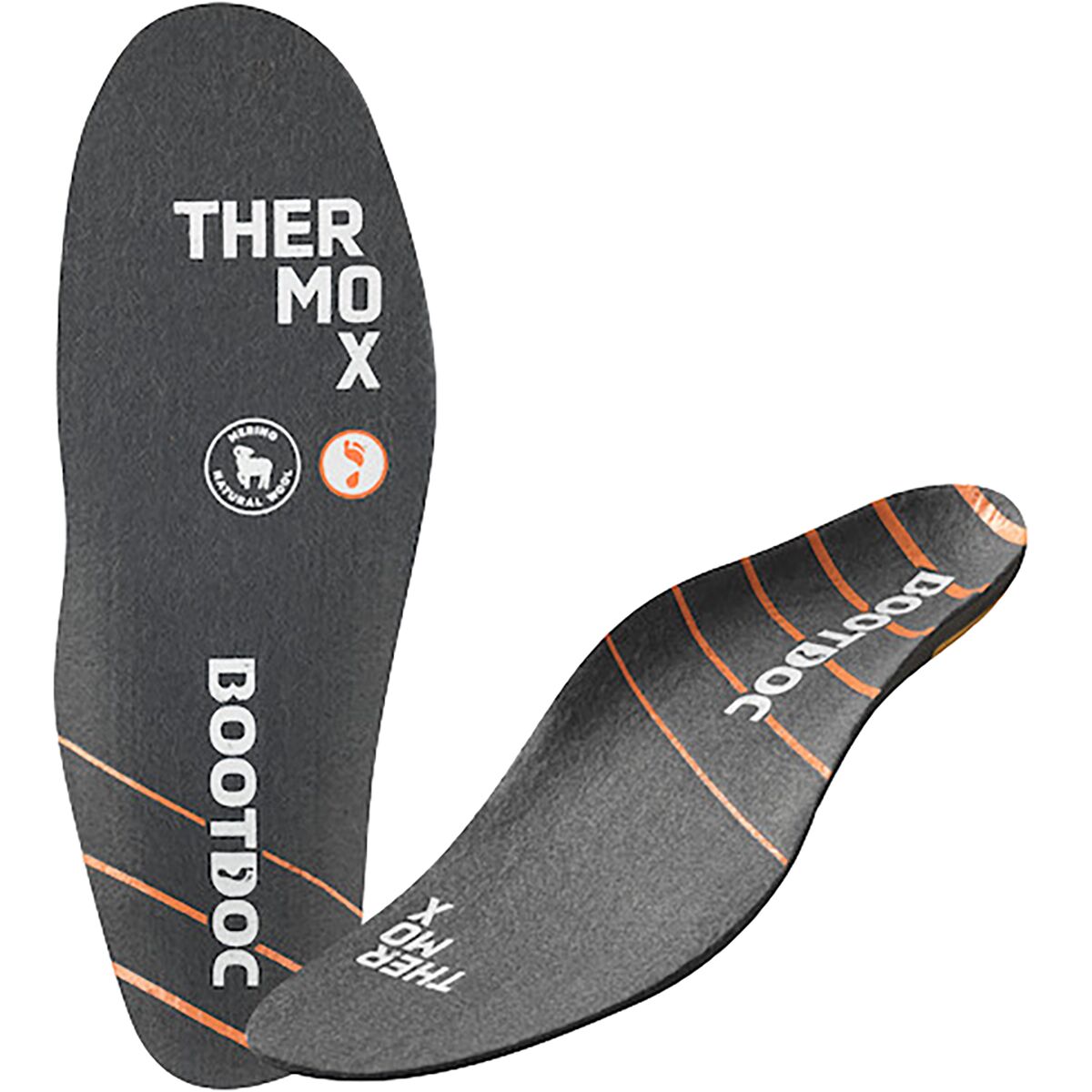 Hotronic Hotronic Bootdoc Thermo X High Arch Insole Grey/Orange, 23.0