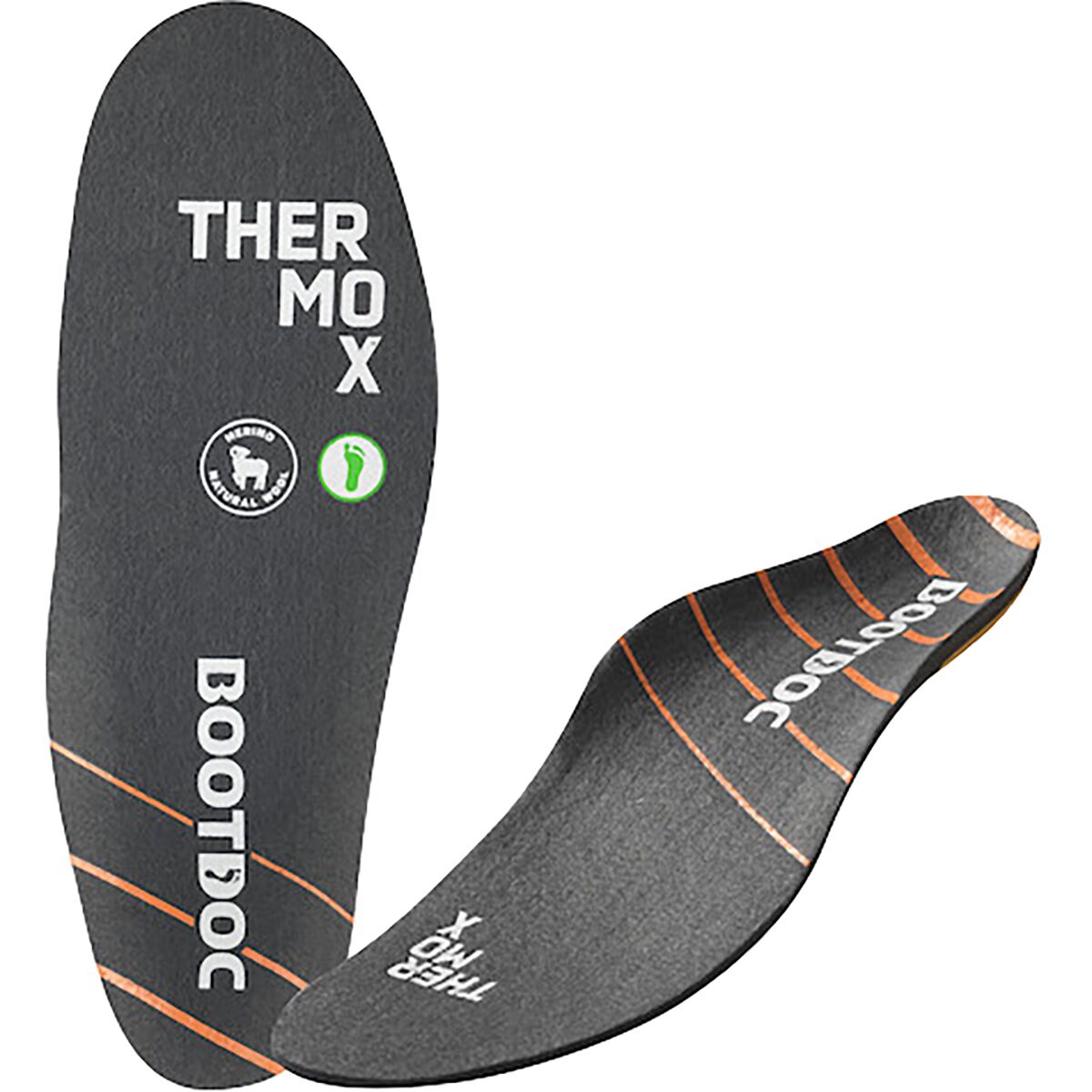 Hotronic Hotronic Bootdoc Thermo X Low Arch Insole Grey/Green, 27.0