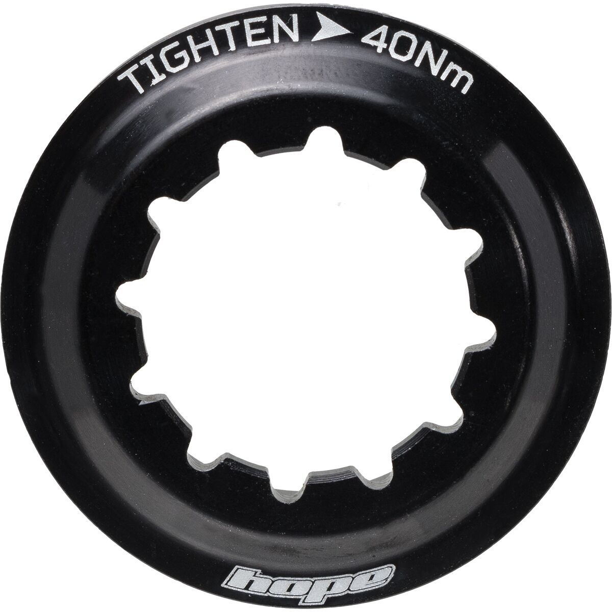 Image of Hope Center Lock Disc Lockring Black, One Size