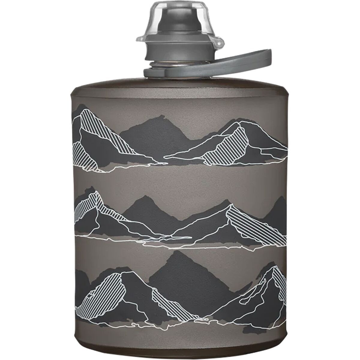 Image of Hydrapak Stow 500ml Mountain Edition Water Bottle Mountain Edition Mammoth, One Size