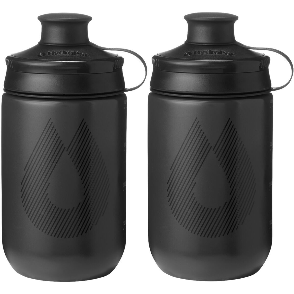 Image of Hydrapak Breakaway Muck Compact 15oz Water Bottle - 2 Pack Charcoal, One Size