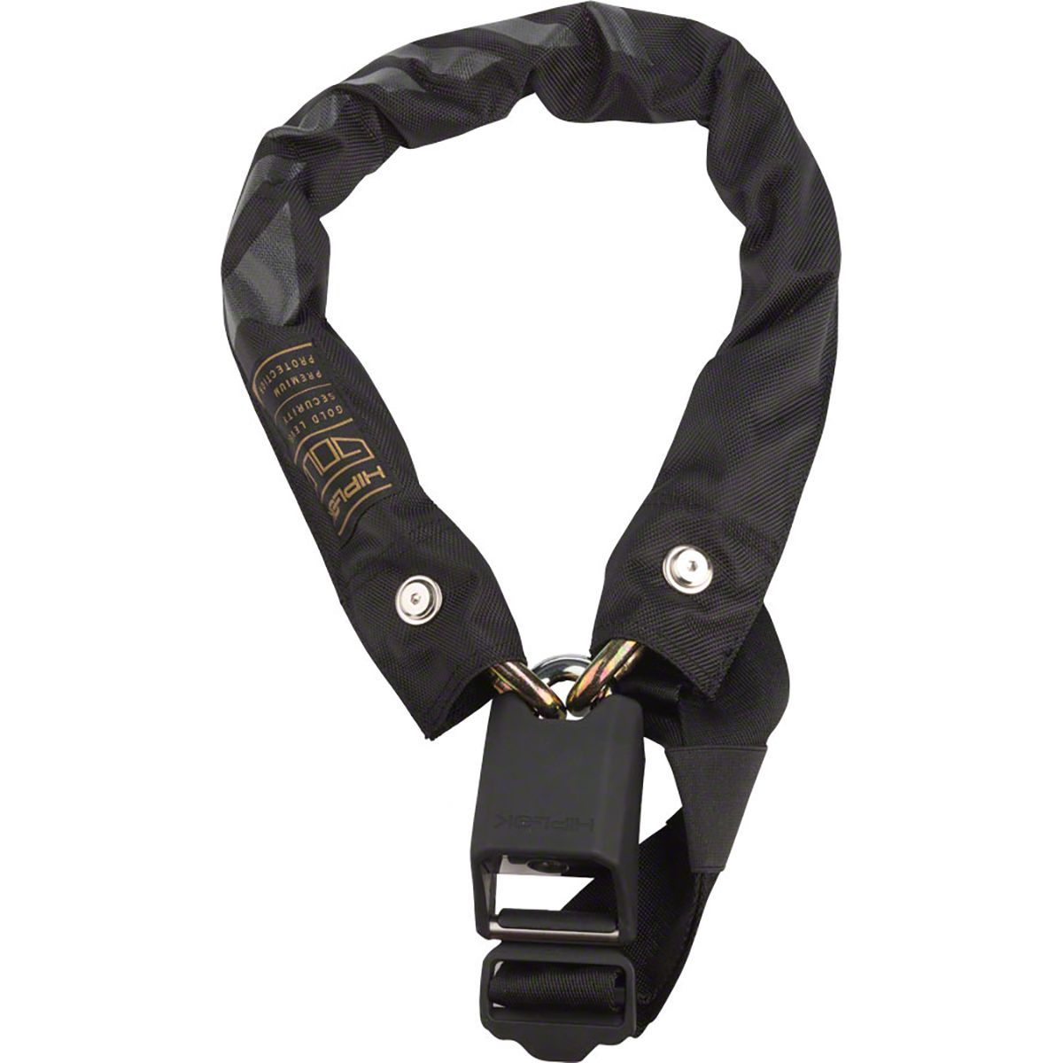 Image of Hiplok Wearable Chain Lock All Black, One Size
