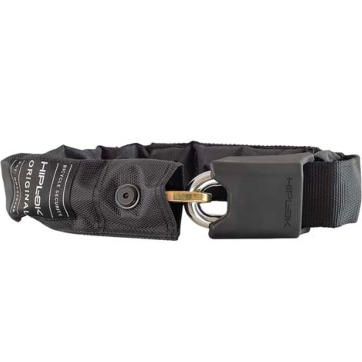 Hiplok Hiplok Original Wearable Hardened Steel Chain Lock Black, 12mm
