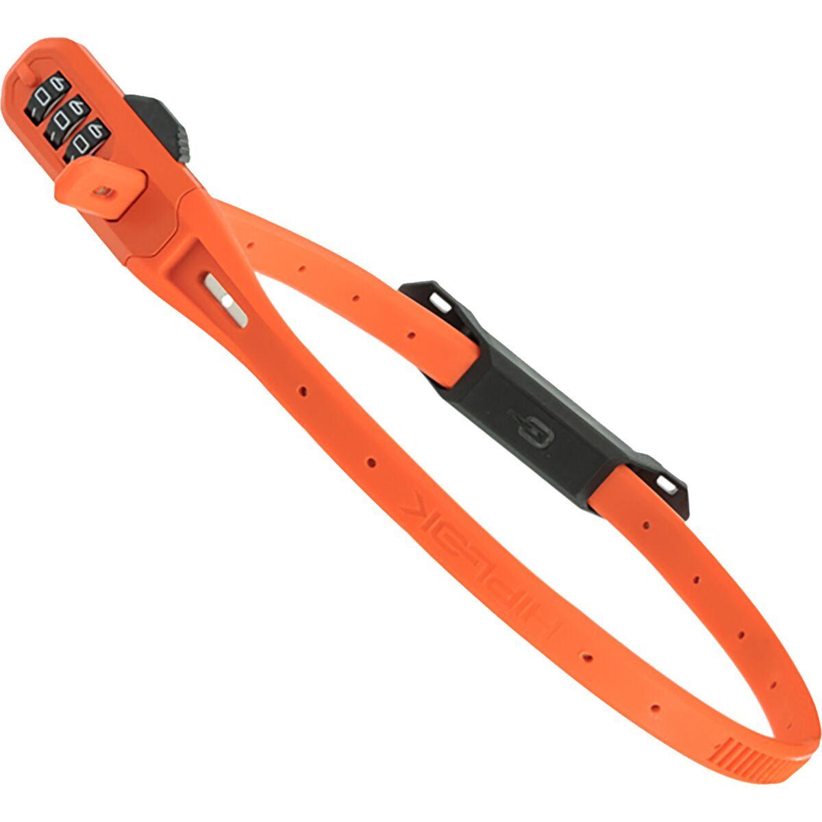 Image of Hiplok Z-Lok Combo Security Tie Lock Orange, One Size