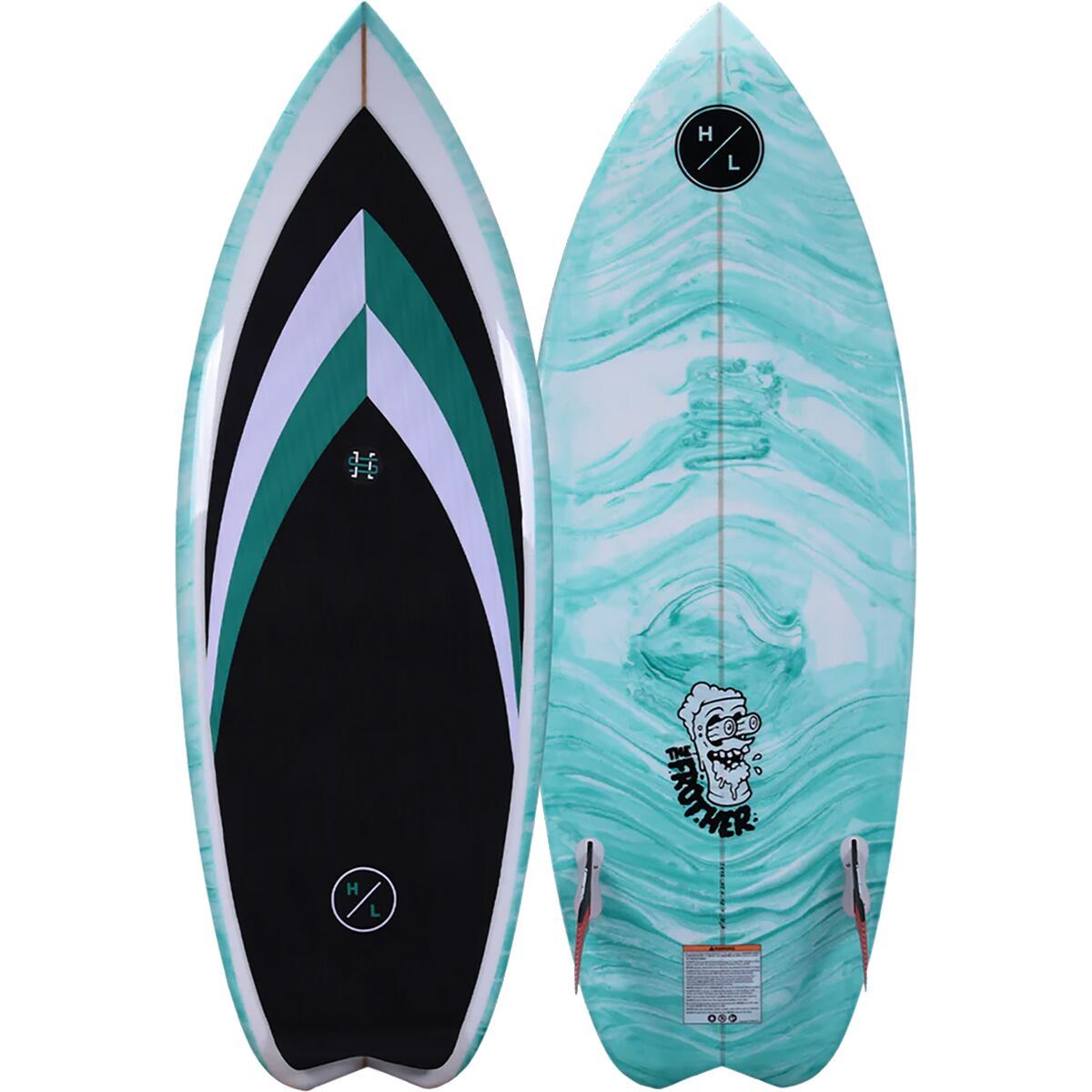 Hyperlite Frother 2.0 Wakesurf Board One Color, 4.6