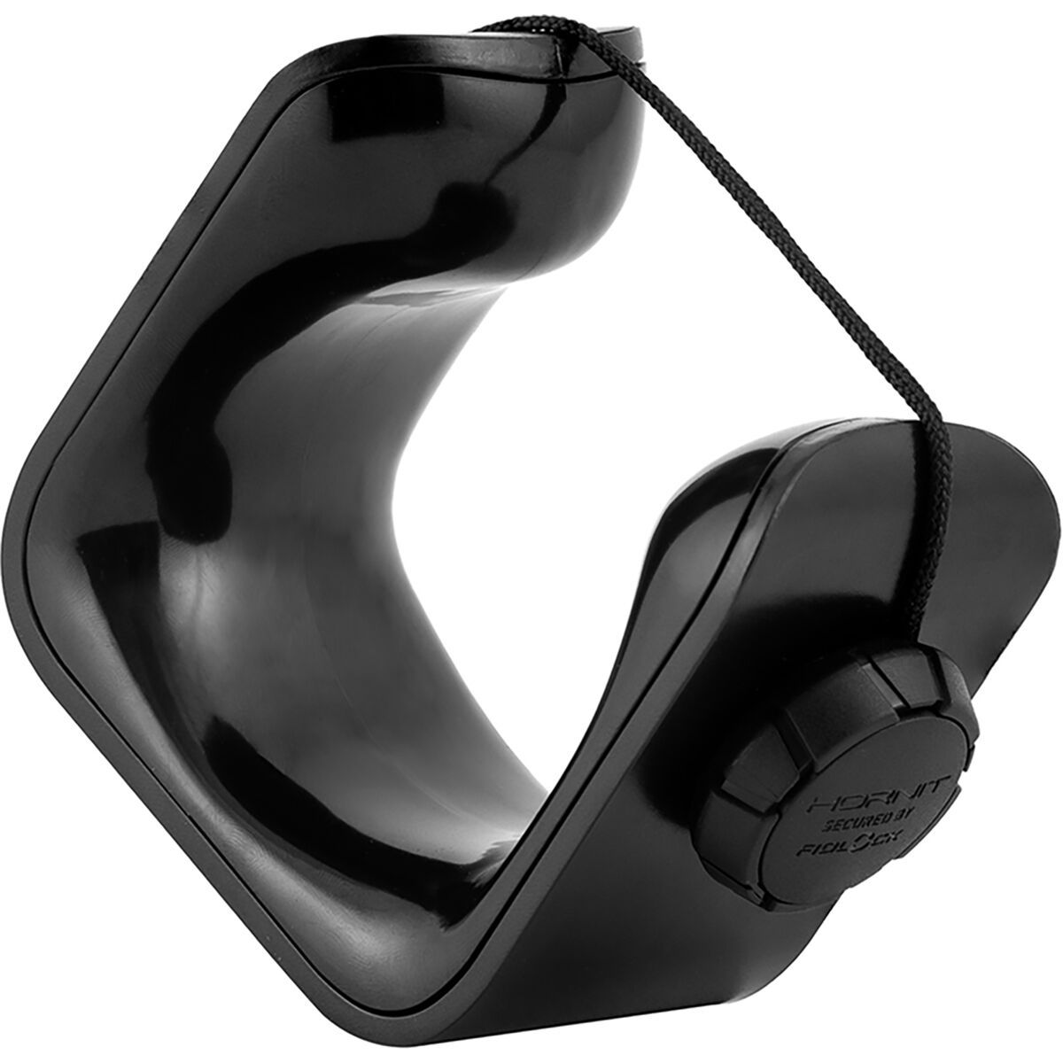 Image of Hornit CLUG PRO Plus Bike Storage Hook Black/Black, 70mm-81mm (2.75-3.2in)