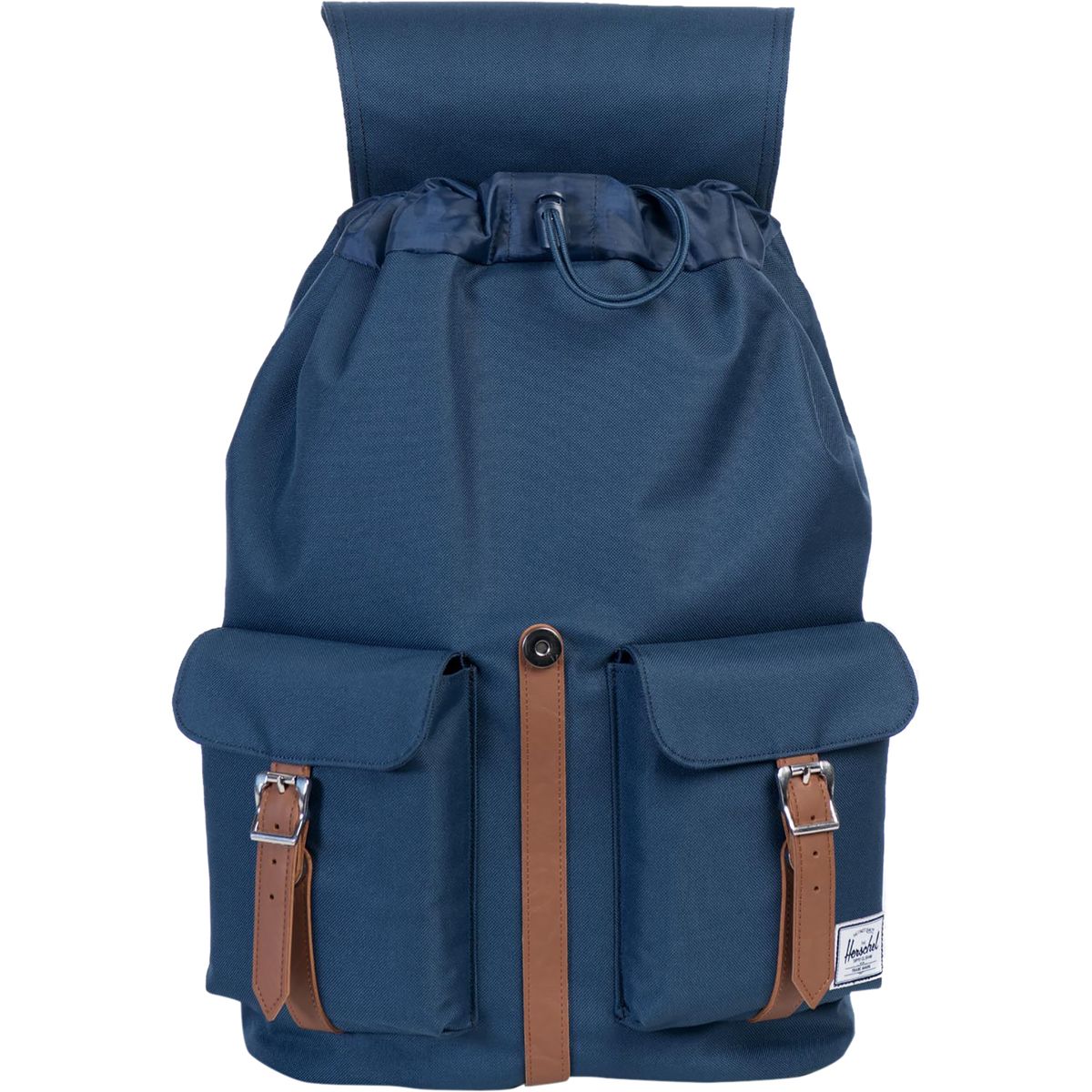 dawson backpack navy offset stripe veggie tan leather DUOTONE FOR MEN BLUE distinguished by its functional design and high Herschel Supply Dawson Small 13L