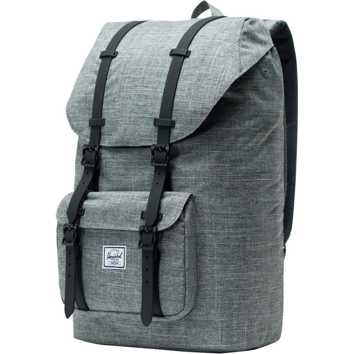 Herschel Supply Little America 25L Backpack Raven Crosshatch/Black, One Size