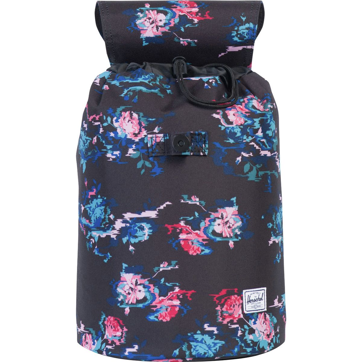 Herschel Supply Co Reid floral denim drawstring flap backpack Herschel Supply Co Reid floral drawstring | Mercari main image 3