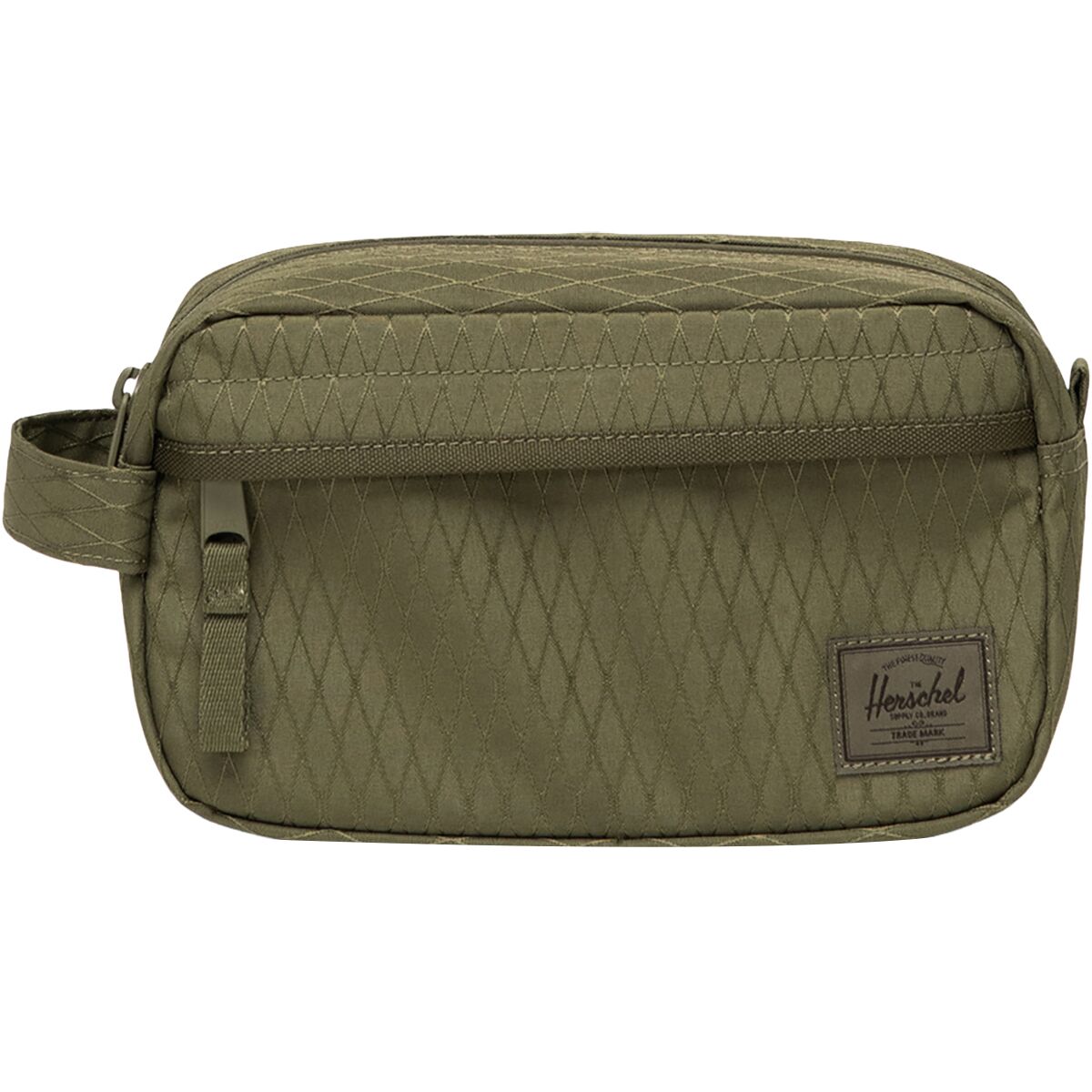 Image of Herschel Supply Chapter 3L Small Travel Kit Ivy Green Diamond, One Size