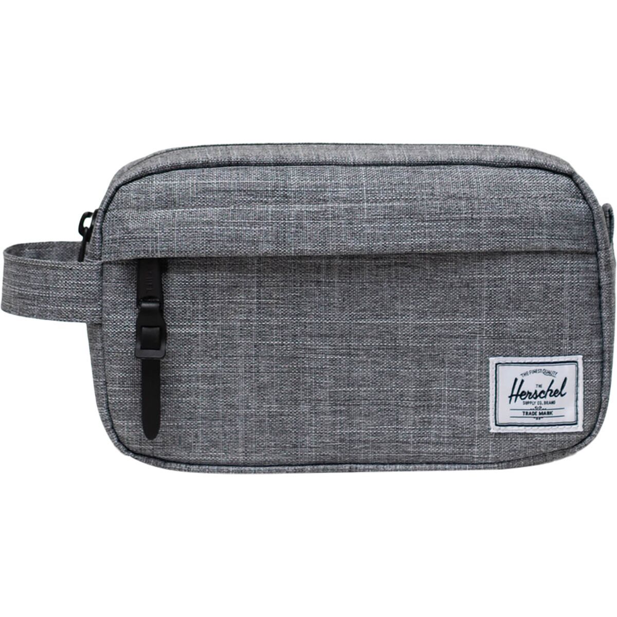 Image of Herschel Supply Chapter 3L Small Travel Kit Raven Crosshatch, One Size
