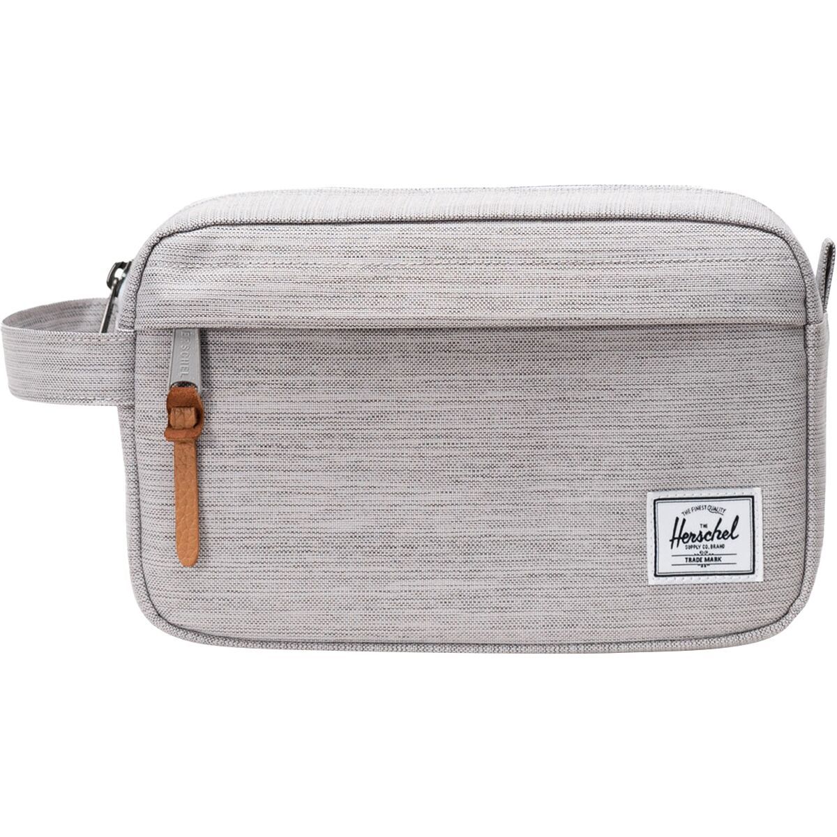 Image of Herschel Supply Chapter 5L Travel Kit Light Grey Crosshatch, One Size