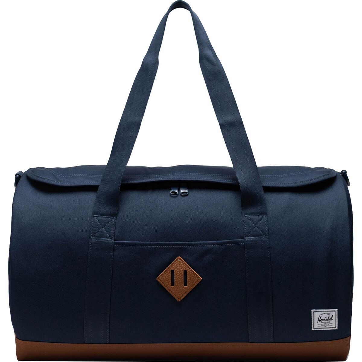 Herschel Supply Heritage 40L Duffel Bag Navy/Saddle Brown