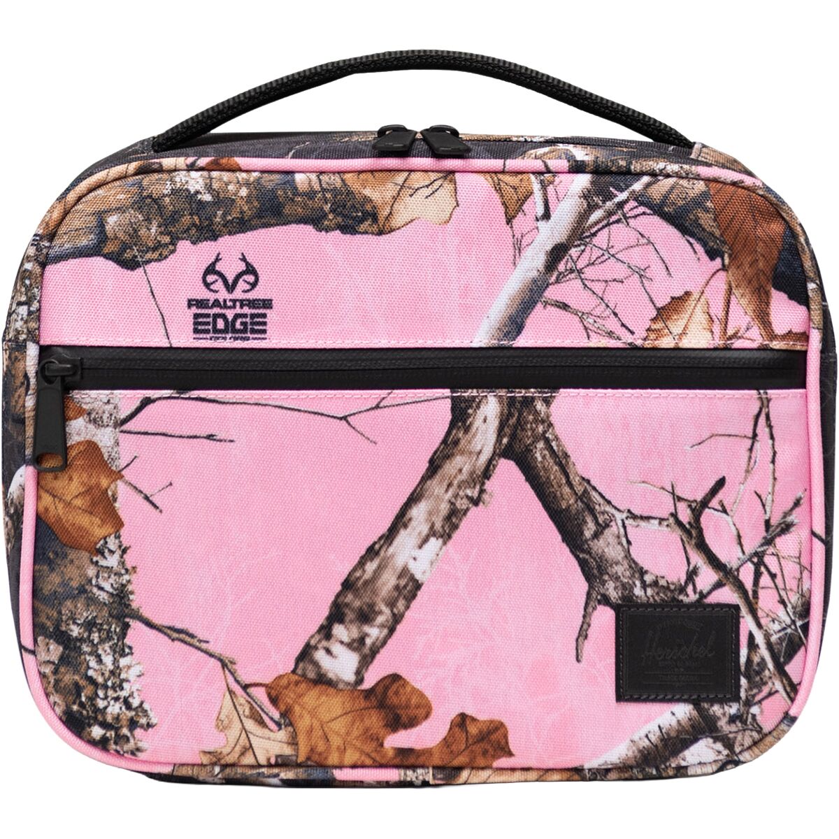 Image of Herschel Supply Pop Quiz Lunch Box - Classic Realtree Edge Camo Pink/Black, One Size
