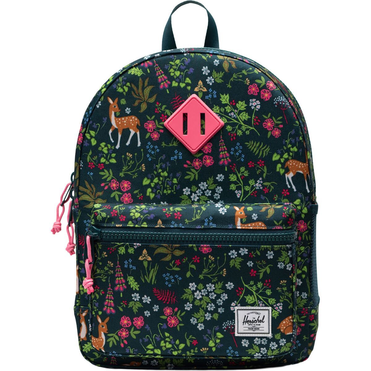 Image of Herschel Supply Heritage 15L Youth Backpack - Kids' Deer Woodland Dark Sea, One Size
