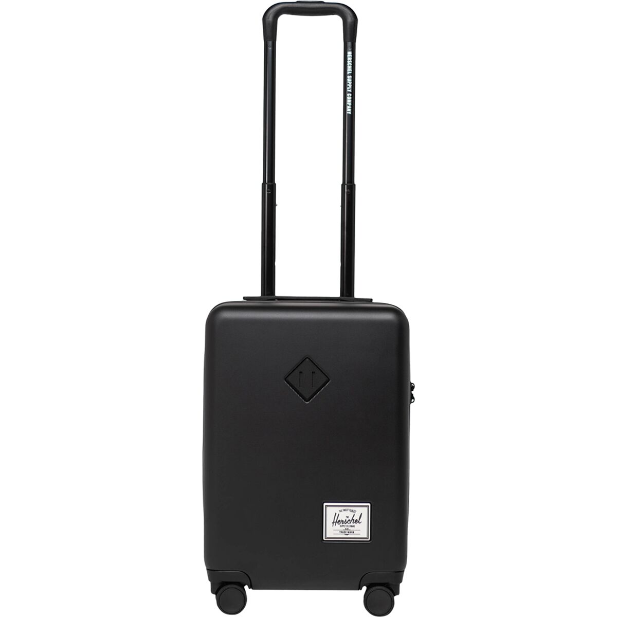 Image of Herschel Supply Heritage Hardshell Carry On Luggage Black, One Size