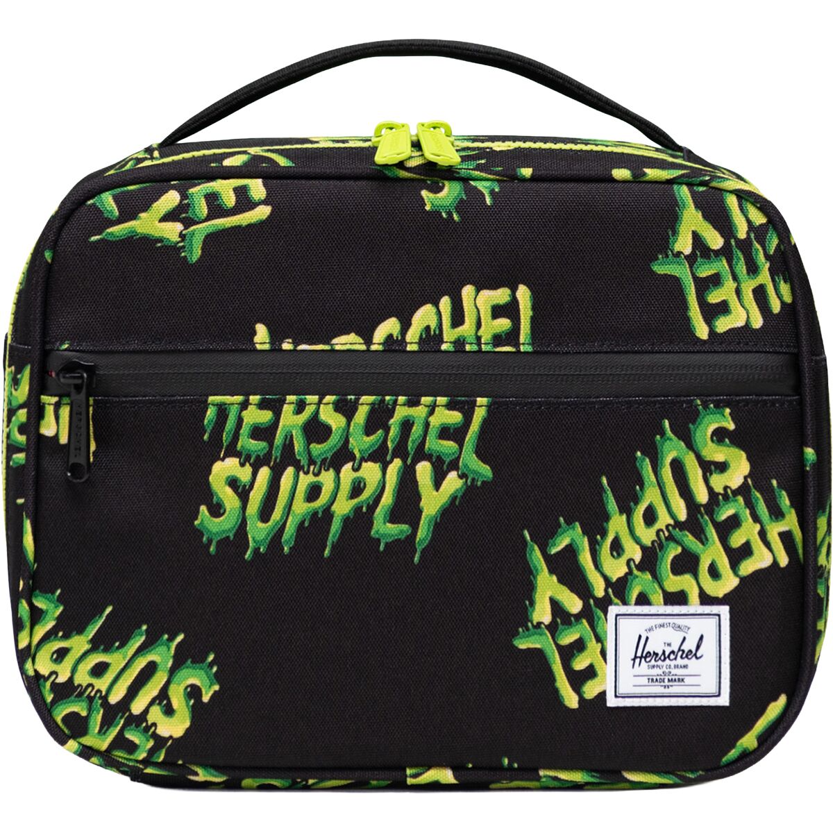 Image of Herschel Supply Pop Quiz Lunch Box - Little Herschel HSC Slime, One Size