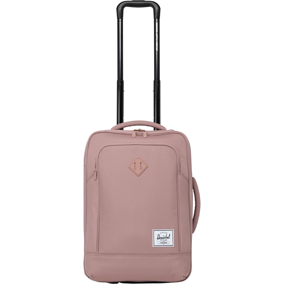 Image of Herschel Supply Heritage Softshell Large CarryOn Luggage Ash Rose, One Size