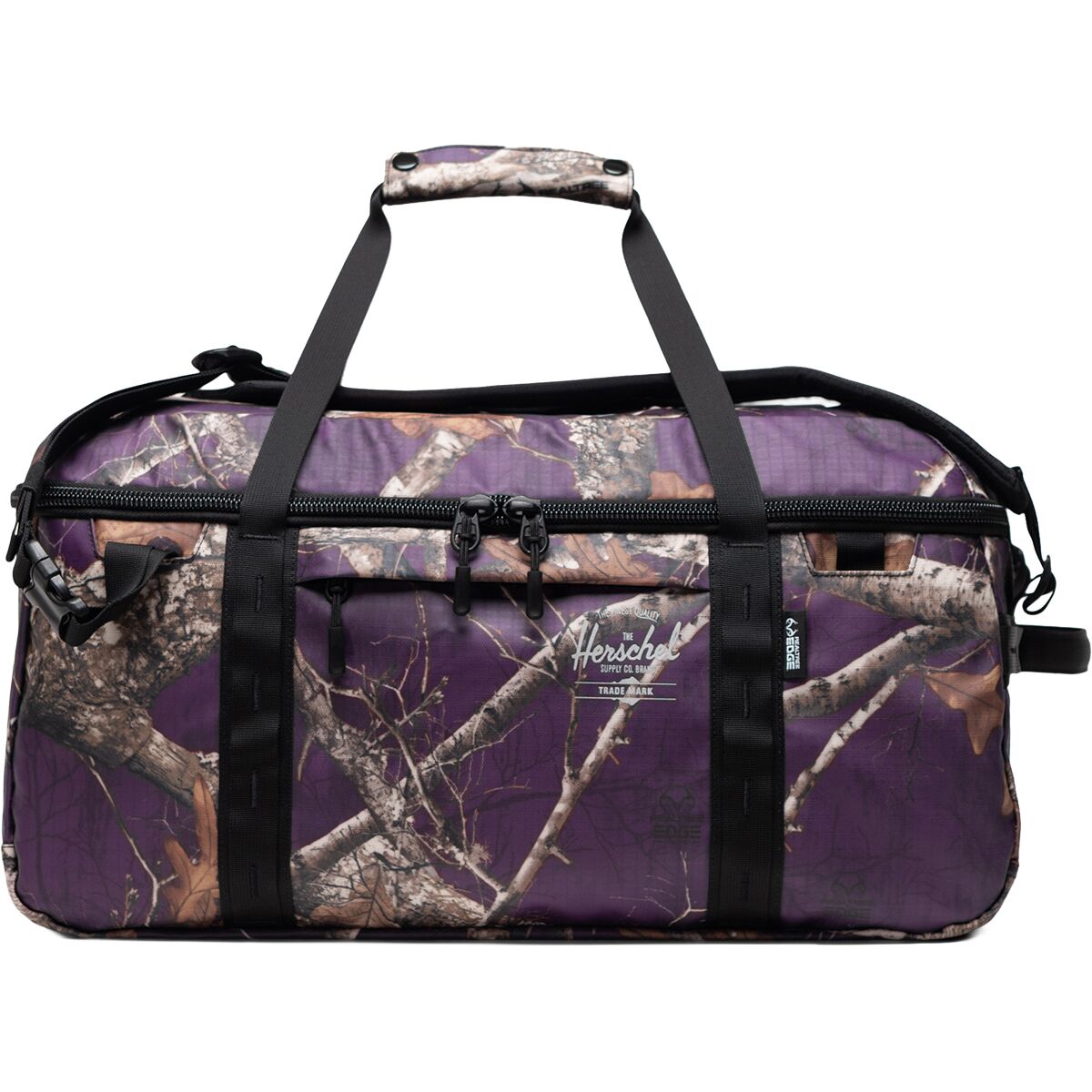 Image of Herschel Supply All Season 41L Duffel Bag Realtree Edge Camo Purple, One Size