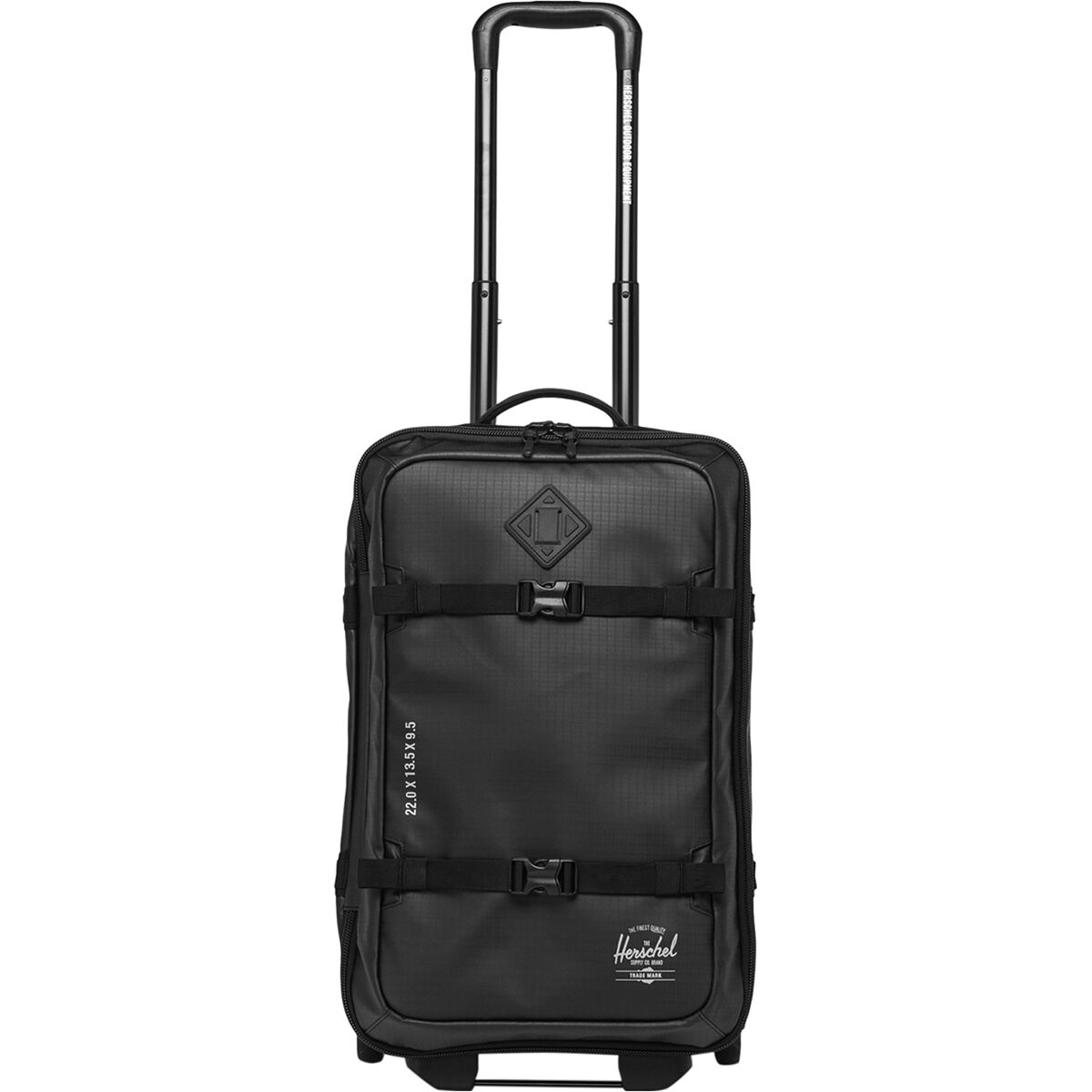 Image of Herschel Supply All Season 41L Hybrid Roller Carry On Bag Black, One Size