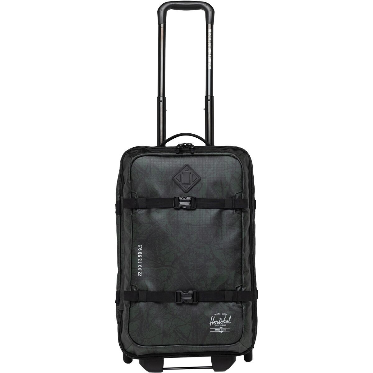 Herschel Supply All Season 41L Hybrid Roller Carry On Bag Pineneedle EQ Camo