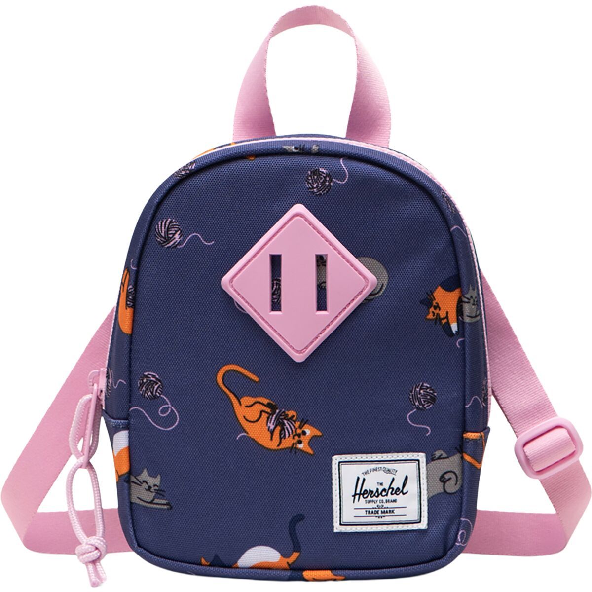 Image of Herschel Supply Heritage Crossbody Little Herschel Bag Playing Cats, One Size