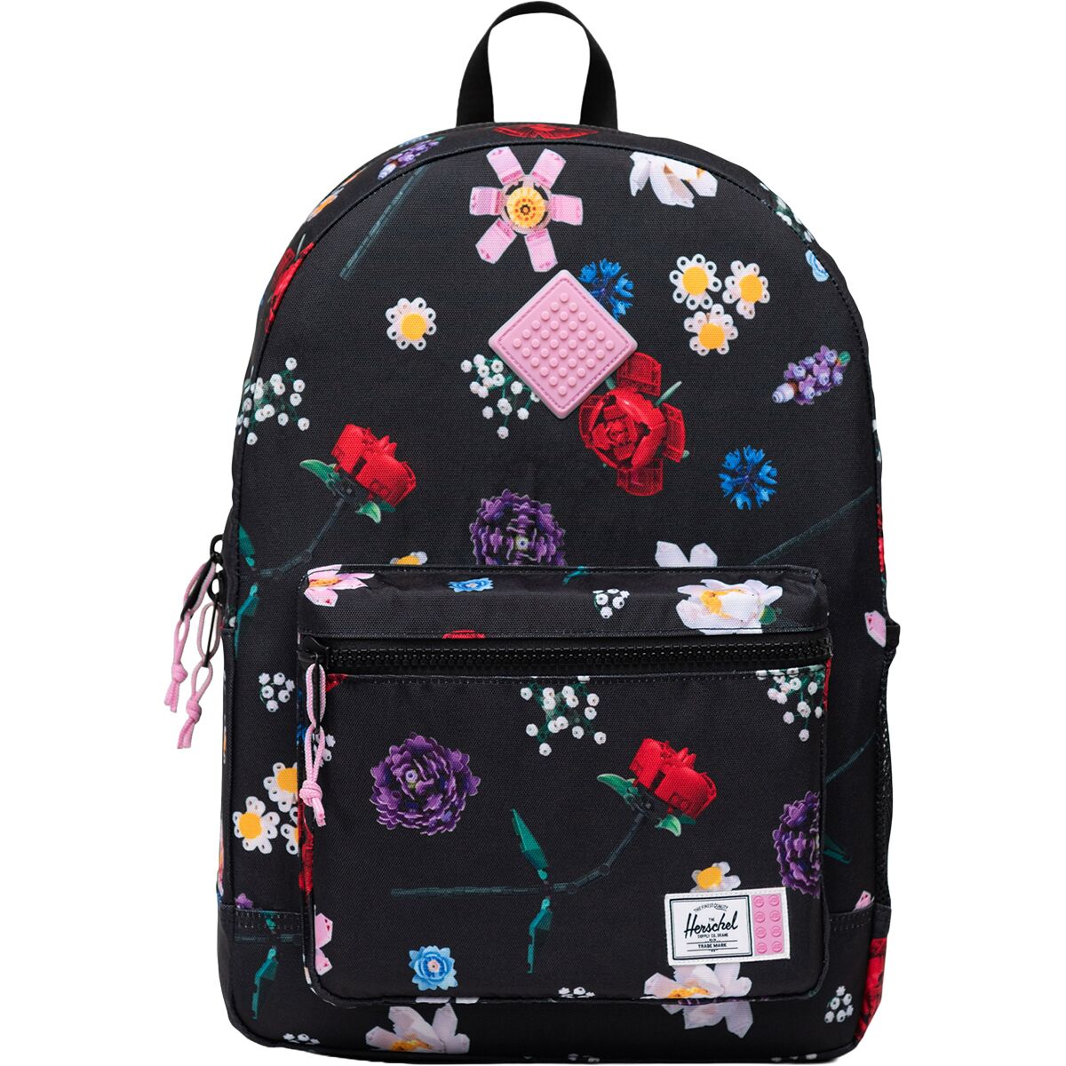 Image of Herschel Supply Heritage Youth 26L Backpack - Kids' LEGO Falling Florals, One Size