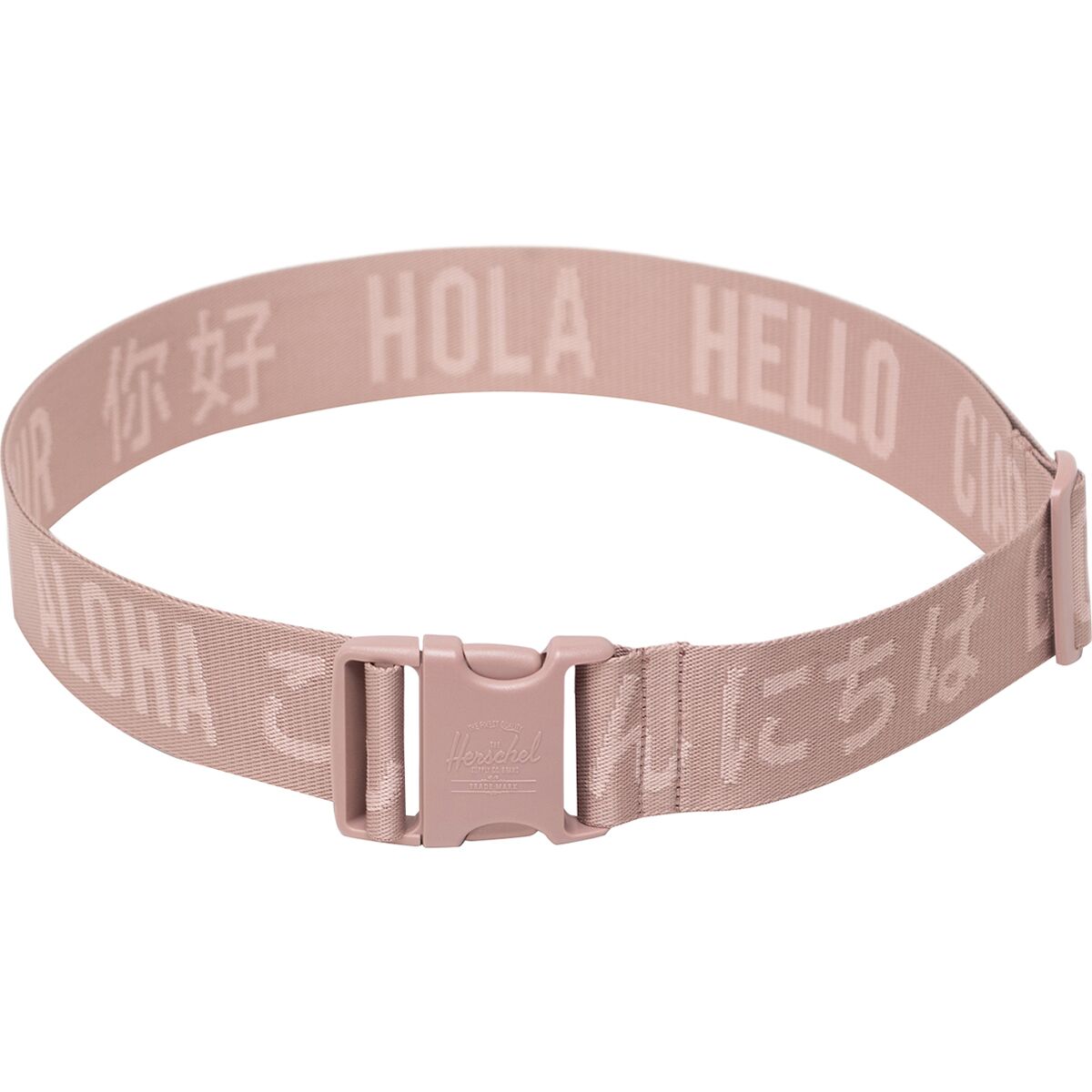 Herschel Supply Herschel Supply Luggage Belt Ash Rose, One Size